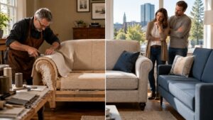 Wondering whether to reupholster or replace furniture? Learn what London, Ontario homeowners should check before requesting an upholstery estimate today.